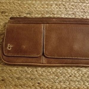 Leather wallet/clutch